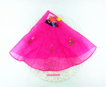 Korean embroidery fabric table cover vegetable cover Kitchen table vegetable cover Korean handicrafts Wedding gift gift