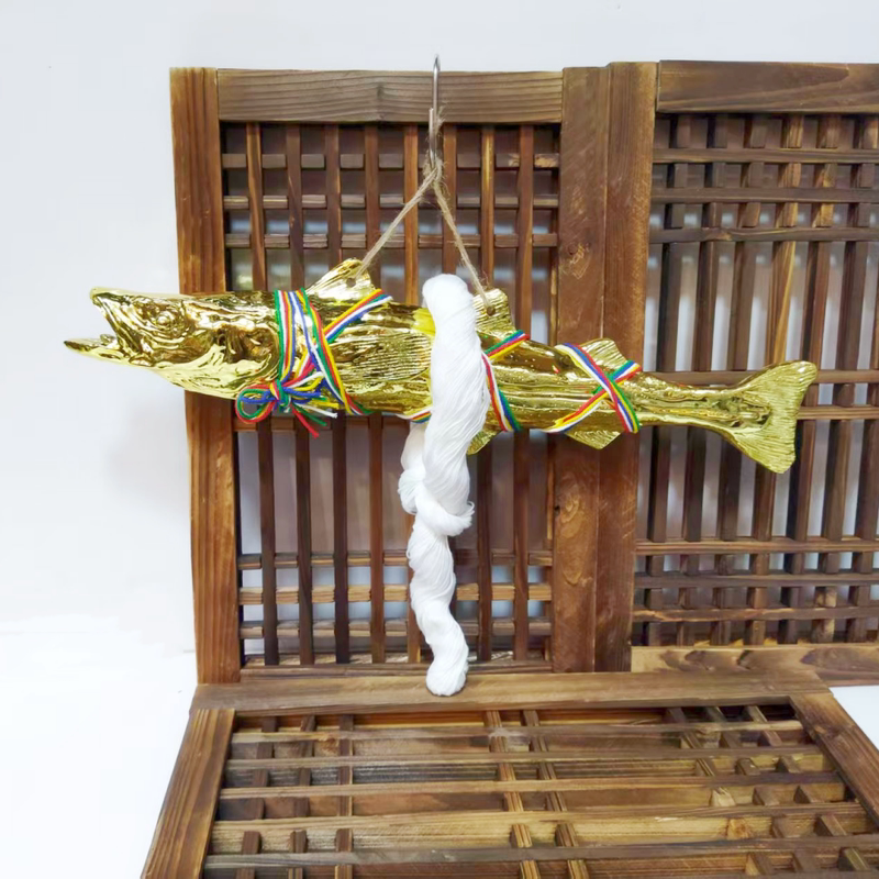 Classical Korean Creative Five-Color Thread Gold Fish Hanging Ornaments/Korean Style Crafts Wall Decorations/Home Gifts
