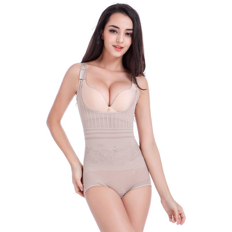 Tingmei ya phiên bản nâng cao của cơ thể siêu mỏng không mặc quần áo phù hợp với quần áo một mảnh sau sinh bụng eo thon cơ thể áo tắm một mảnh