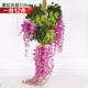 Mô phỏng Wisteria Hoa Bean Bean Chuỗi Violet Nhựa Silk Hoa Trang trí Vine Vine Trần Hoa Wedding Fake Hoa Mây - Hoa nhân tạo / Cây / Trái cây