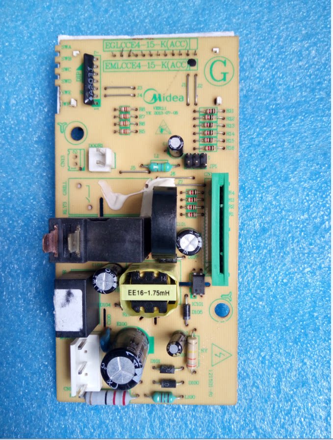 Midea microwave oven EM7KCGW3-NR computer board EGLCCE4-15-K single microwave function circuit board motherboard