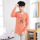 Teen đồ lót phù hợp với cậu bé quần quần áo cotton mùa thu mùa thu mỏng để giữ cho học sinh trung học cơ sở ấm nhấn quần áo mấu chốt đồ ngủ mùa đông.