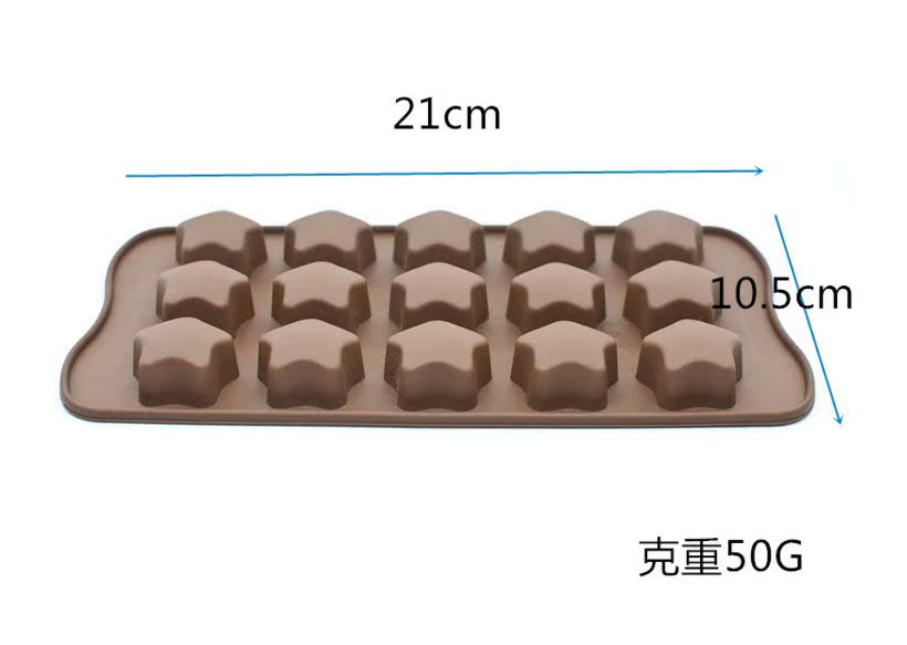 Dễ dàng phát hành khuôn tự làm xà phòng làm bằng sô cô la khuôn silicone nướng tim phim hoạt hình bánh quy thạch bánh pudding khay làm kem