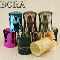 Color cup shaking color suit thickened screen cup dice electroplated diamond dice cup bar KTV screen cup can be customized LOGO