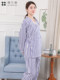 Xuelan Fruit's New Style Side-Tie Patient Gown, Pure Cotton Unisex Patient Clothing, Nursing Patient Clothing Set, Hospital Gown
