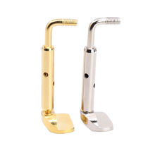 Qingge Musical Instruments PSL02 violin chinrest screws 4 4 chinrest front and back screws gold and silver metal accessories