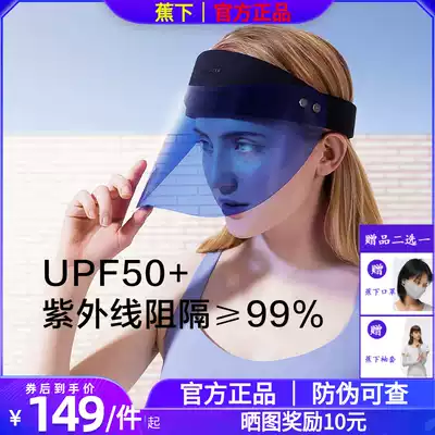 Under the banana jelly sunscreen hat female spring summer sun hat outdoor fashion Sports empty top anti-UV scorched sun hat