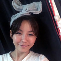 Japanese cogit headband little rabbit MIMI headband 2 colors for face washing and facial mask Fan Bingbing