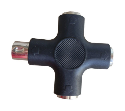 New Pint Shelves Eight-star Hand-in-glove Meeting Series Four-way Operator Hand Handle Cross Flower Wiring