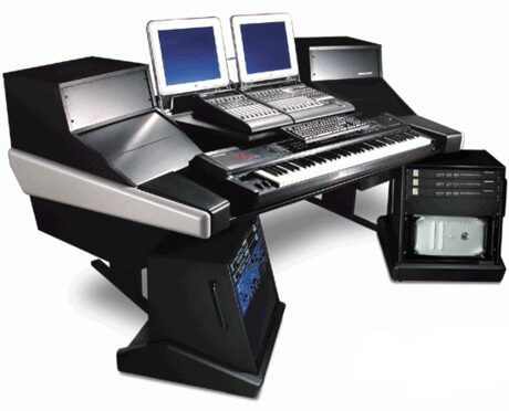 Recording studio C24 luxury audio console steel veneer structure free of resonance (can be customized freight collect)