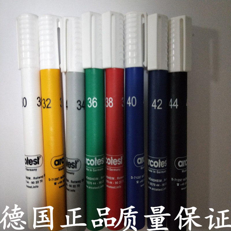 Original German arcotest 18-70# dyne pen corona pen surface tension test pen