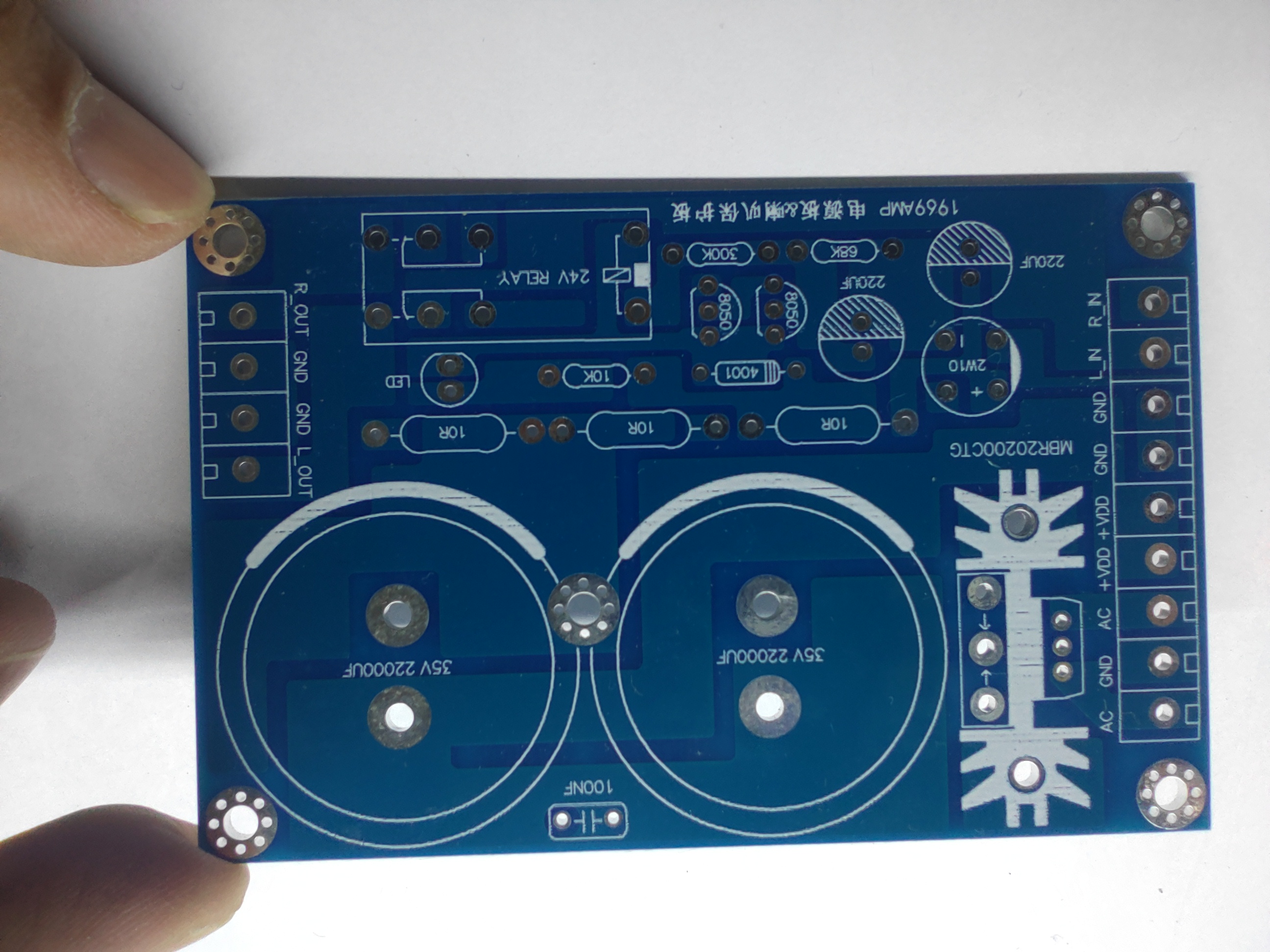 1969 Power Panel Speaker Protection Board Suite PCB
