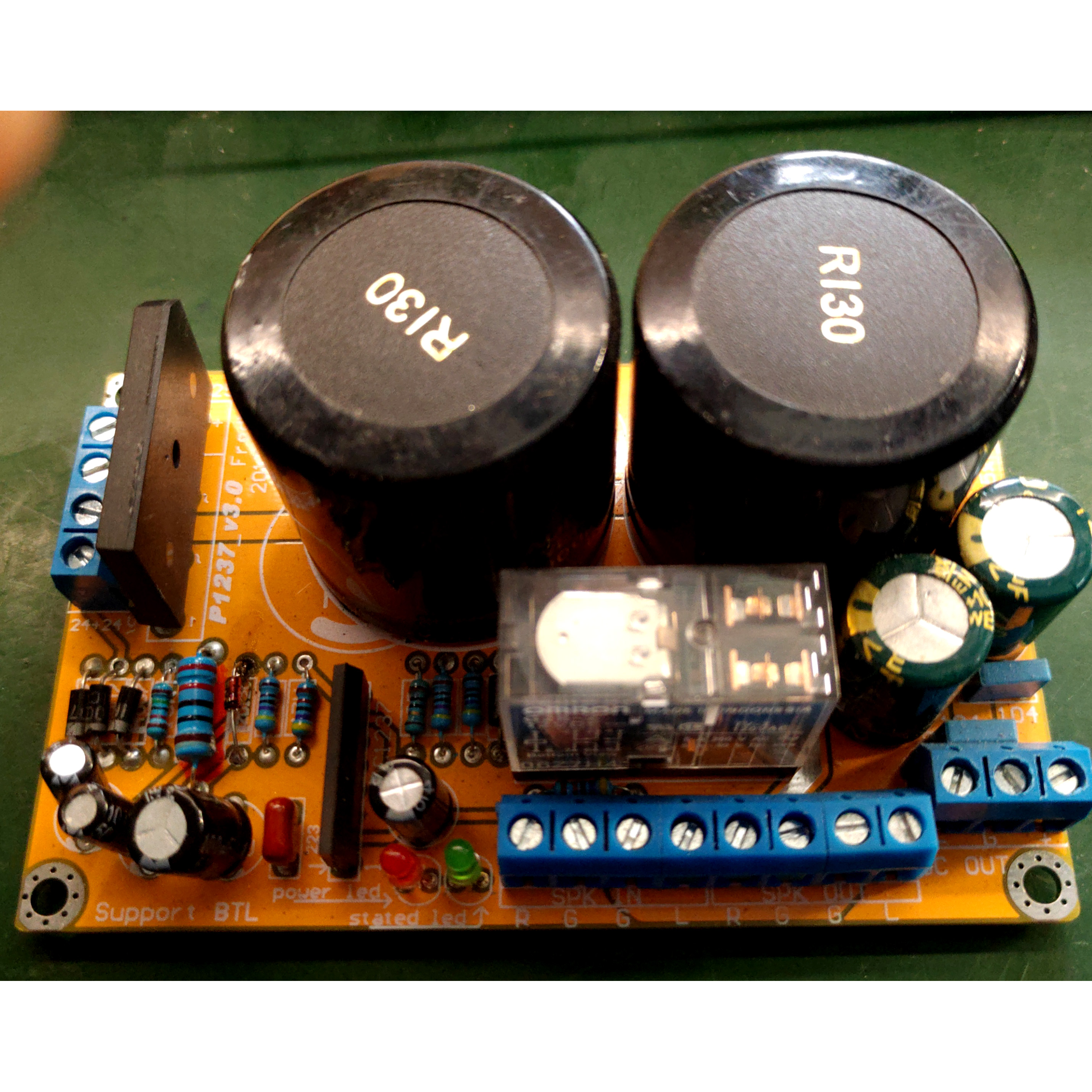 Rectifier filter board PCB empty board upc1237 horn protection board power amplifier power board parts