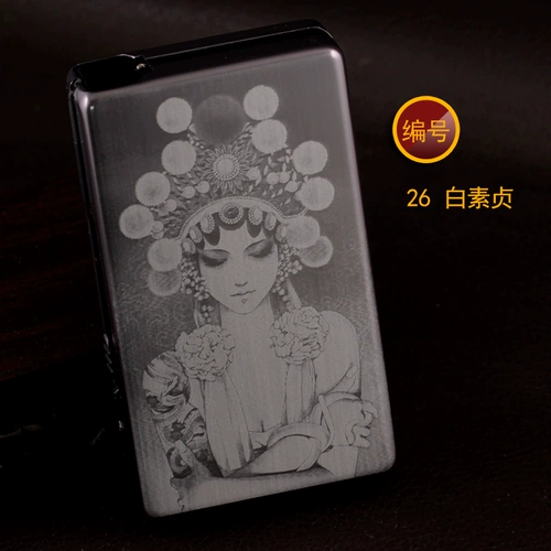 Классический мужской креативный ультратонкий портсигар