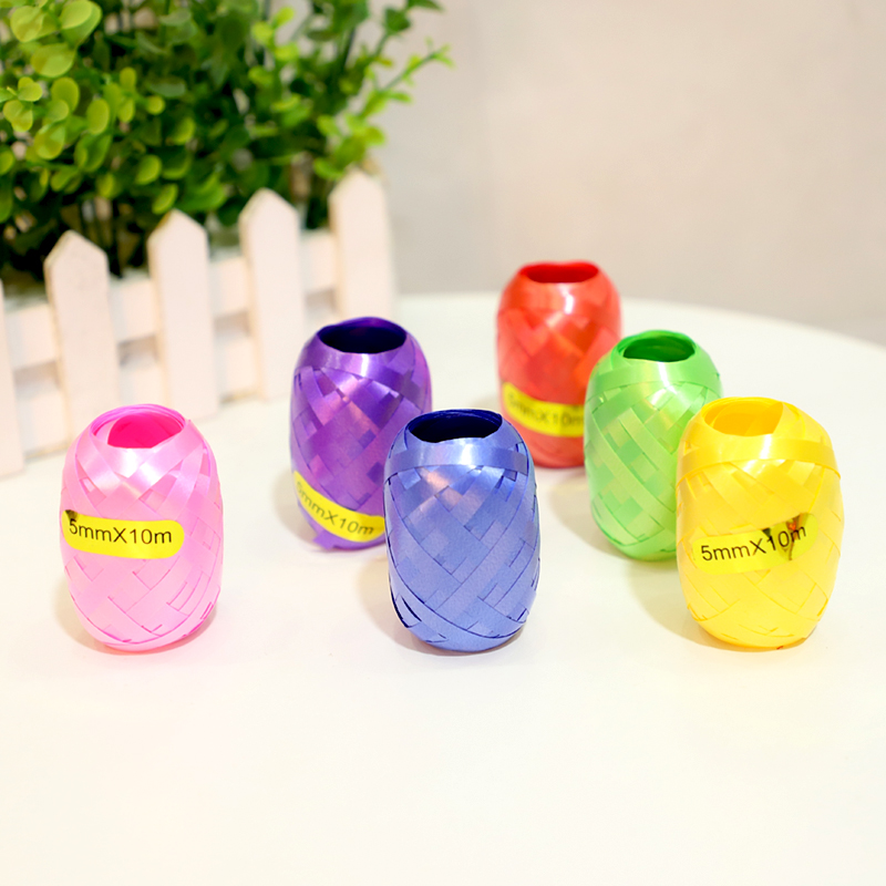 Birthday decoration delivery scene decoration supplies red silk ribbon ribbon ribbon ribbon balloon ribbon wedding celebration