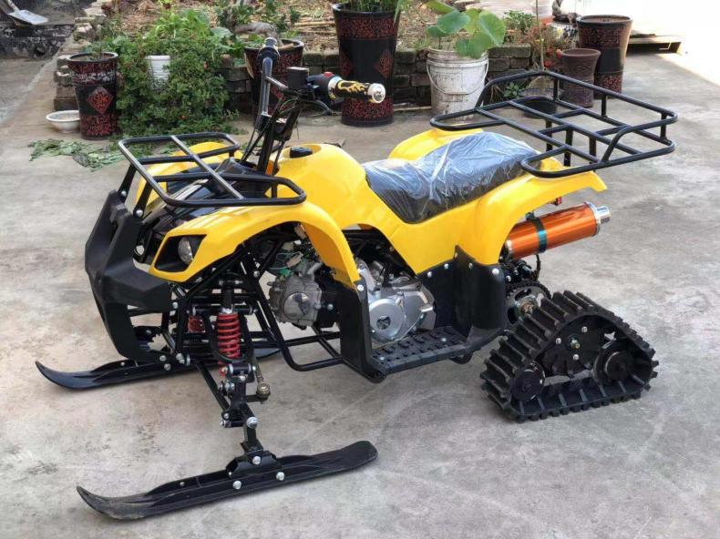 125CC Bulls Snow ATV Xe bốn bánh off-road xe máy xăng dầu trượt tuyết dành cho người lớn - Xe đạp quad xe tay ga mini