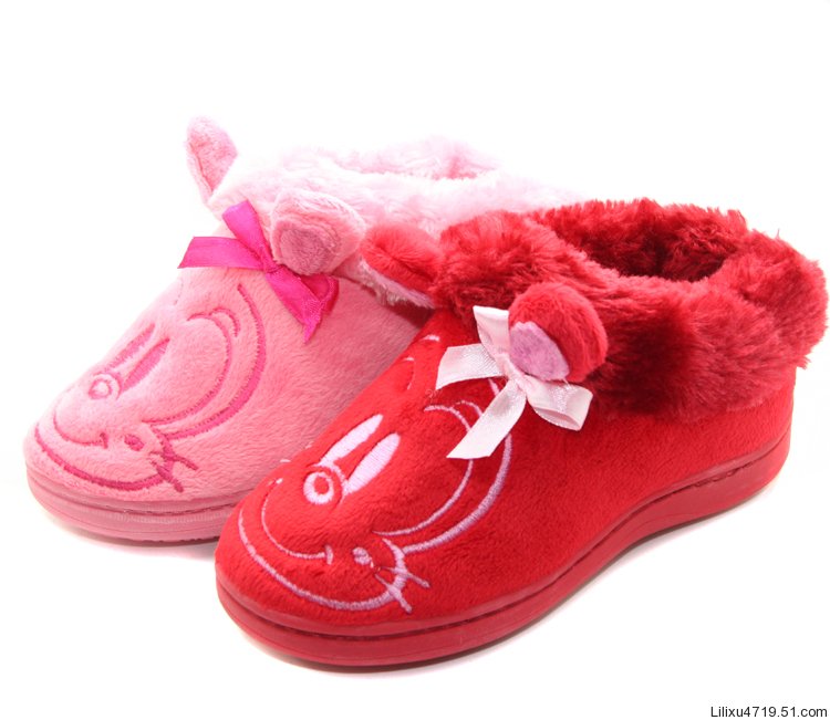 Chaussons enfants en suède pour hiver - Ref 1011023 Image 7