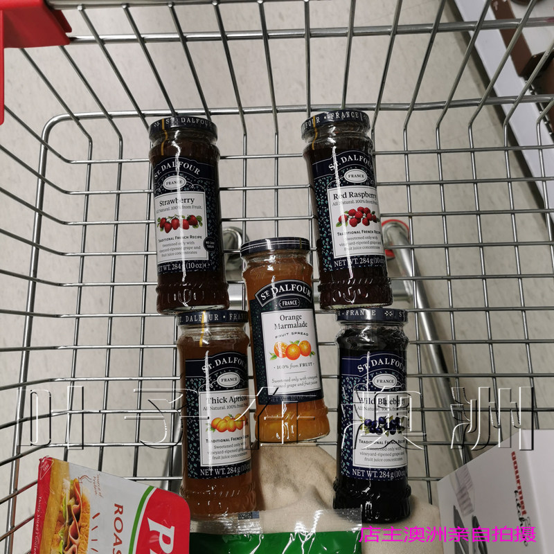 Australia Direct Mail St Dalfour Blueberry Strawberry Apricot Raspberry Jam 284g Choose one Pure fruit