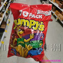 Australian direct mail kangaroo three-dimensional Potato Chips biscuits a bag 10 bags 216g children super love supermarket original