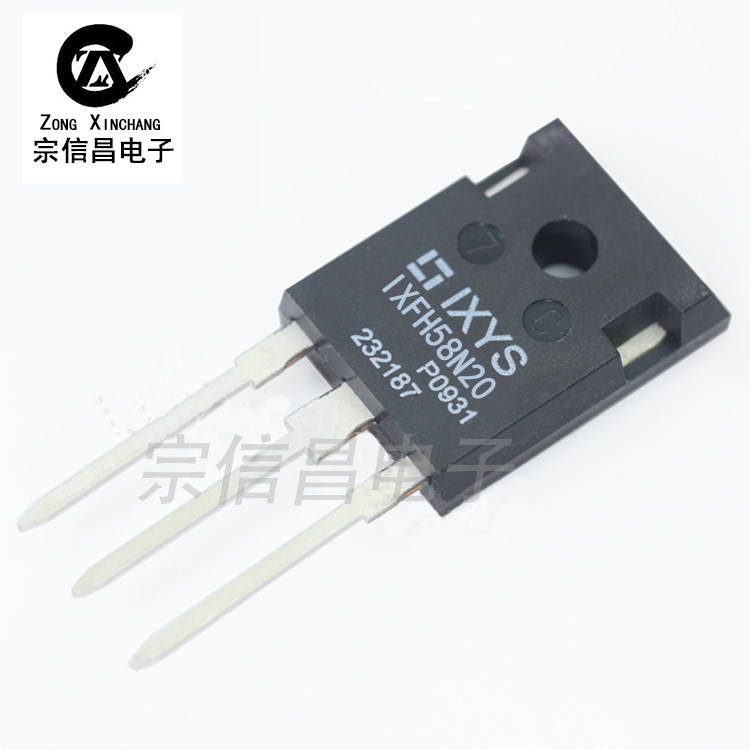 Original Loaded Spot IXFH58N20 TO-247 Straight Plug Fast Restores the whole flow tube Quality Assurance can be shot straight-Taobao