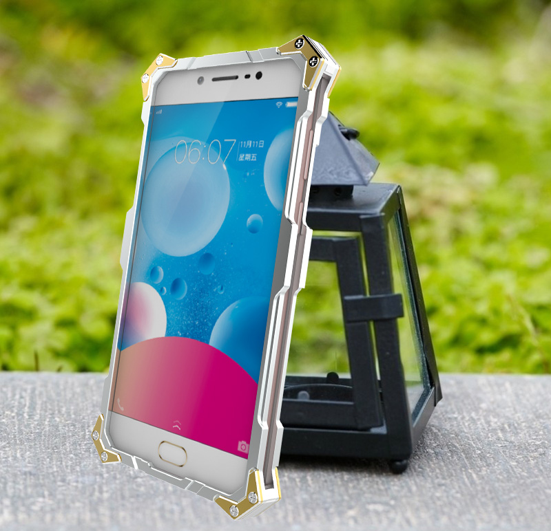 SIMON THOR Ⅱ Aviation Aluminum Alloy Shockproof Armor Metal Case Cover for vivo Y67 & vivo Y66