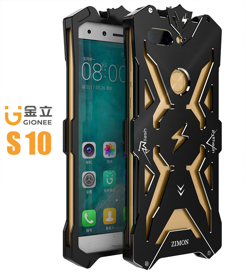 SIMON THOR Aviation Aluminum Alloy Shockproof Armor Metal Case Cover for Gionee S10