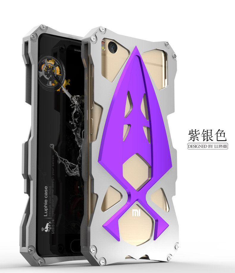 Luphie Roadster Sports Car Luxury Aluminum Metal Case Cover for Xiaomi Mi 5s