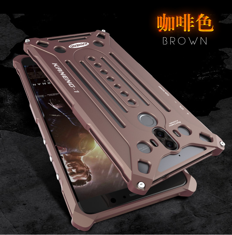 KANENG Powerful Aluminum Shell Shockproof Aerospace Metal Case Cover for Huawei Mate 9