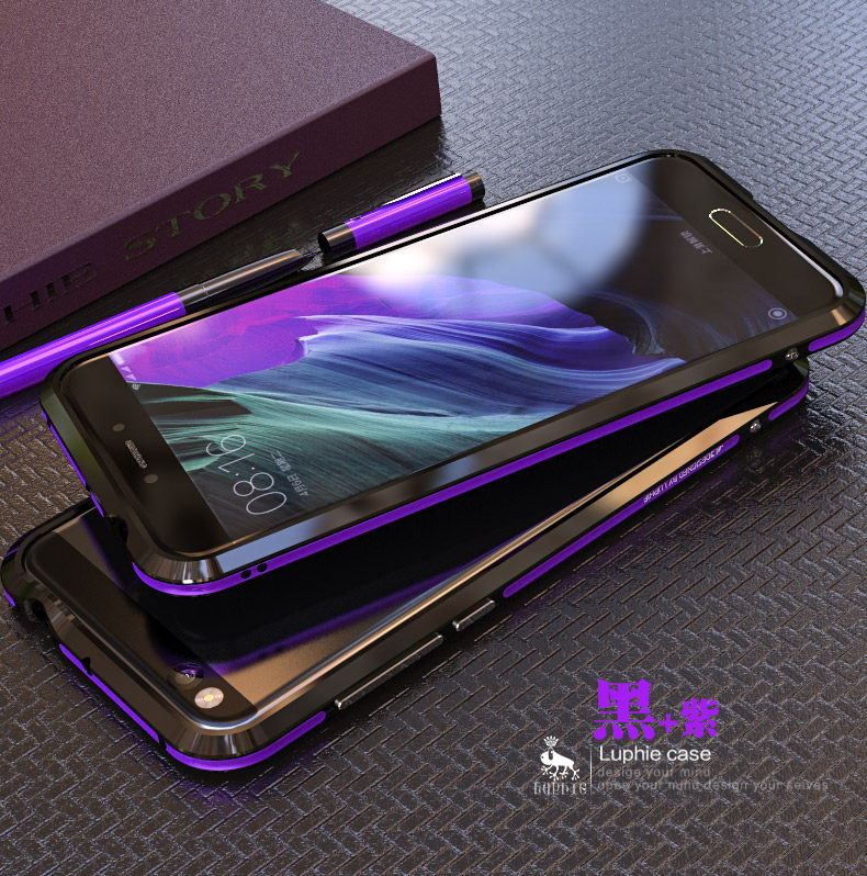 Luphie Bicolor Blade Sword Slim Light Aluminum Bumper Metal Shell Case for Xiaomi Mi 5X