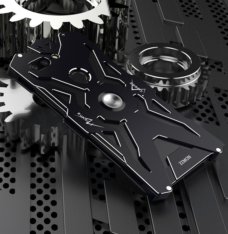SIMON THOR Magnetic Bracket Aviation Aluminum Alloy Shockproof Armor Metal Case Cover for Gionee M7