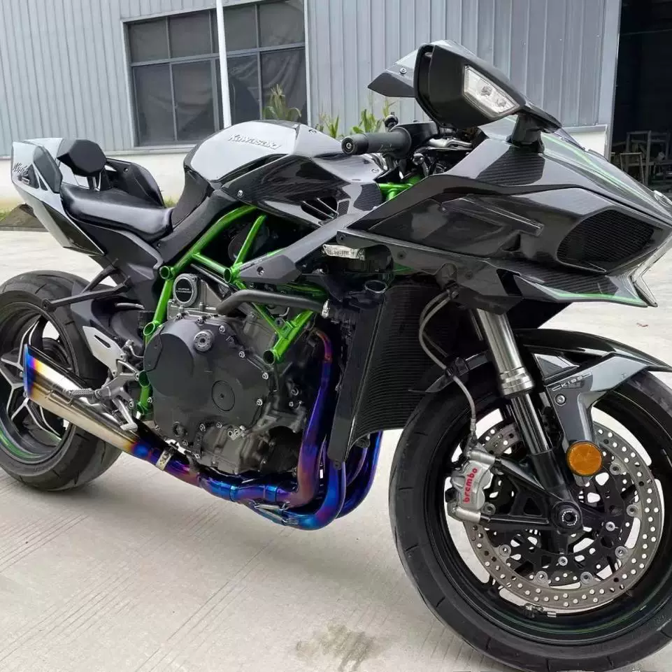 Выхлопной Kawasaki H2 выхлоп Kawasaki H2C выхлопная труба титановой сплавной трубы