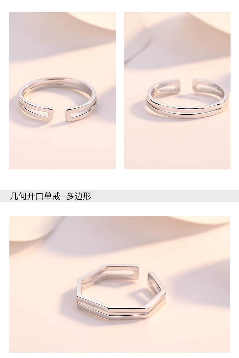 Bague Femme en Argenterie - Ref 3089625 Image 13