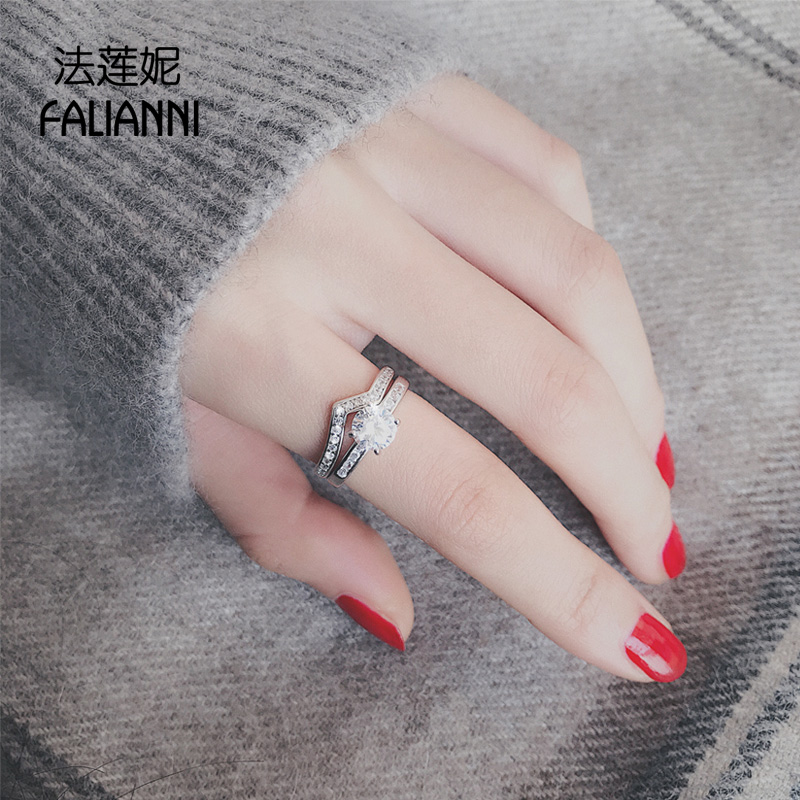 Bague Femme en Argenterie - Ref 3089478 Image 1