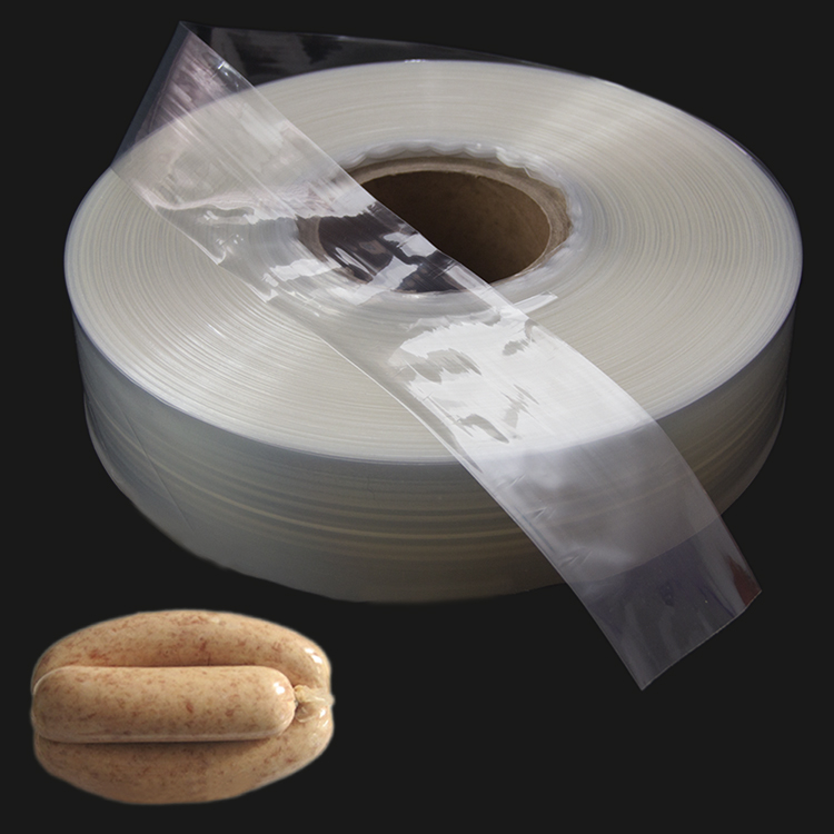 50 m Transparent Plastic Sausage film Multiple specifications Fire legglegged banana Enterolatable Enterolatum Egg Sausage Membrane