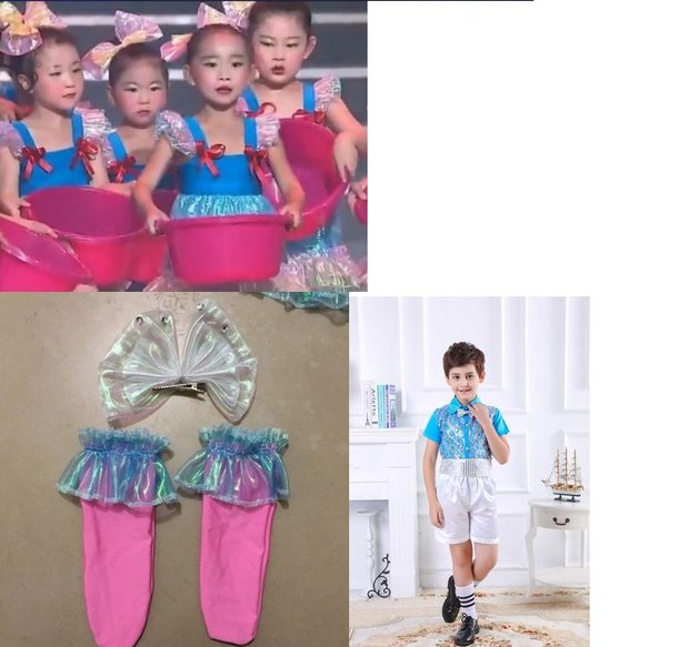 Trang phục múa theo phong cách Xiaohe Váy trẻ em múa trẻ em muốn tặng mẹ rửa chân múa trang phục múa trang phục biểu diễn sân khấu cho bé
