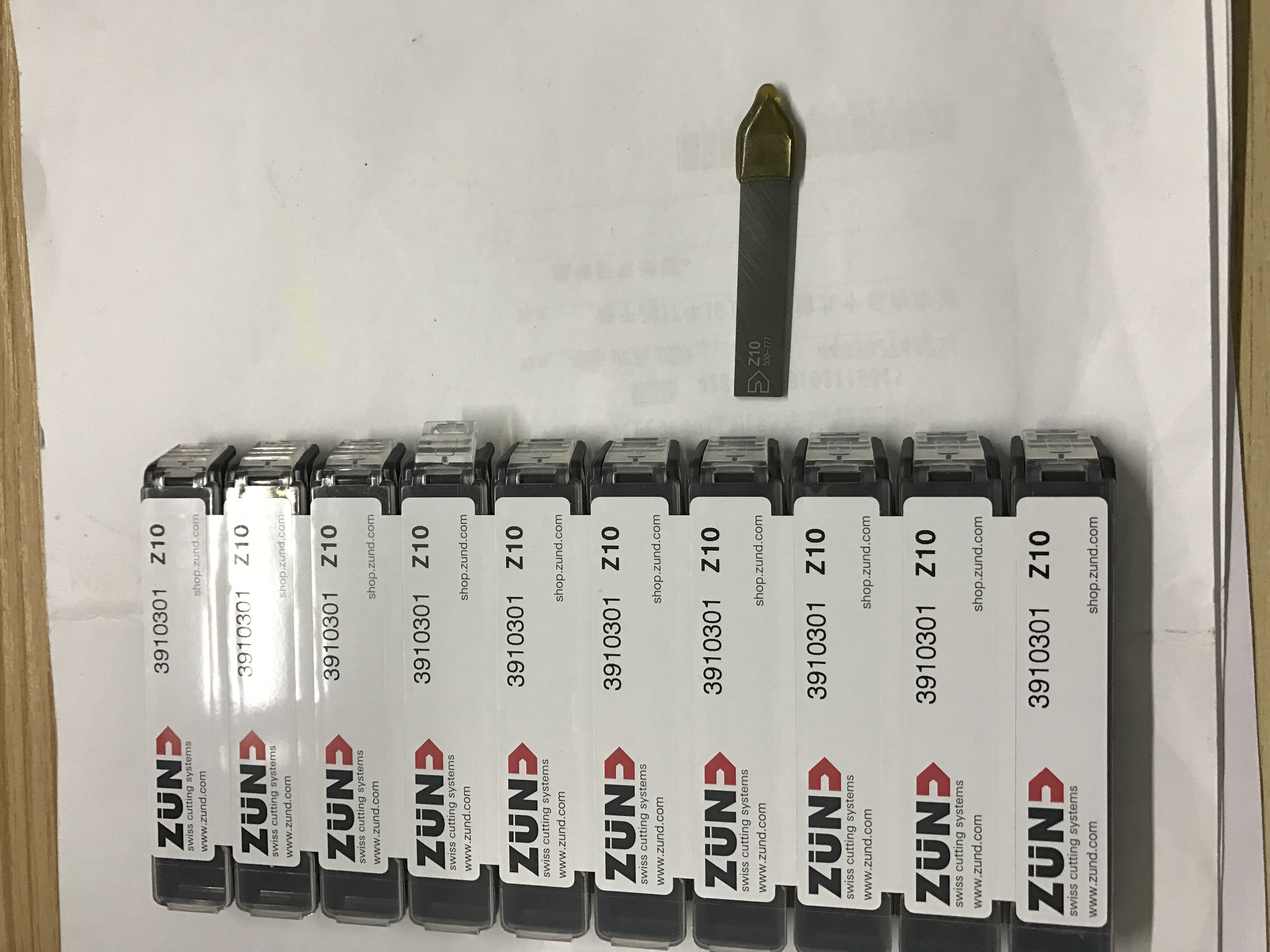 Swiss ZUND blade Z10 Z21 Z42 original 3910301