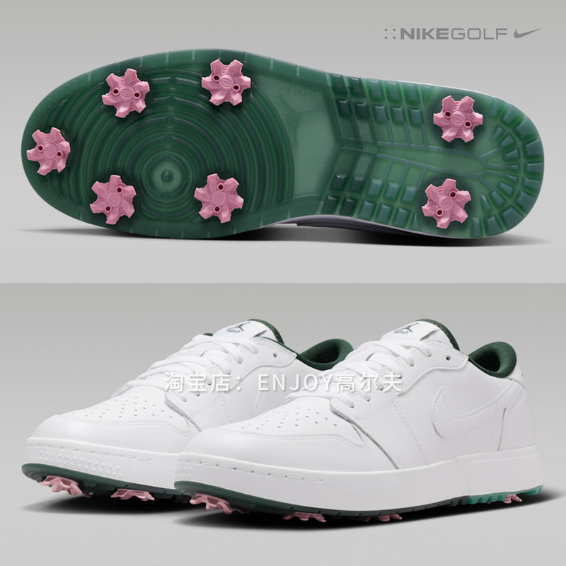 Nike Golf Jordan1 Nike Golf Shoes for Men and Women, Masters Cup Limited Edition Iq3417-100 Nike Golf Jordan1 Nike Golf Shoes for Men and Women, Masters Cup Limited Edition Iq3417-100