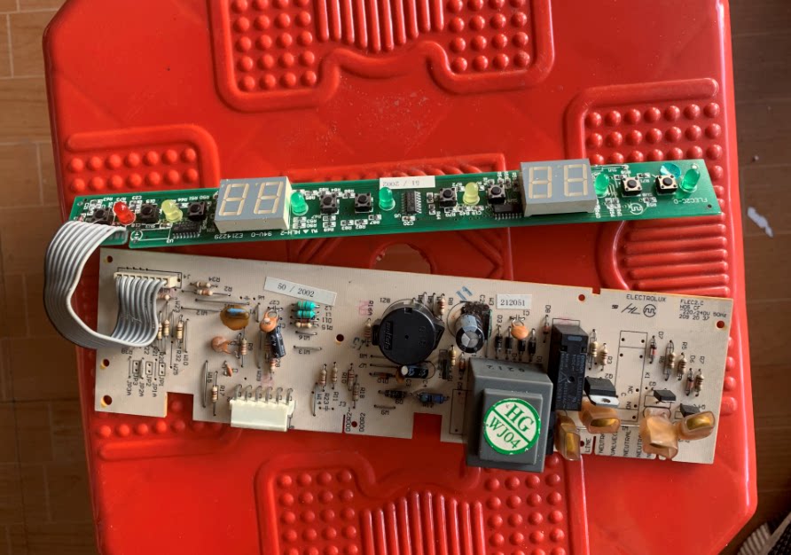 Eletrolux refrigerator host board FLEC2 C H05 CF display panel FLEC1 2D circuit board 9 keys