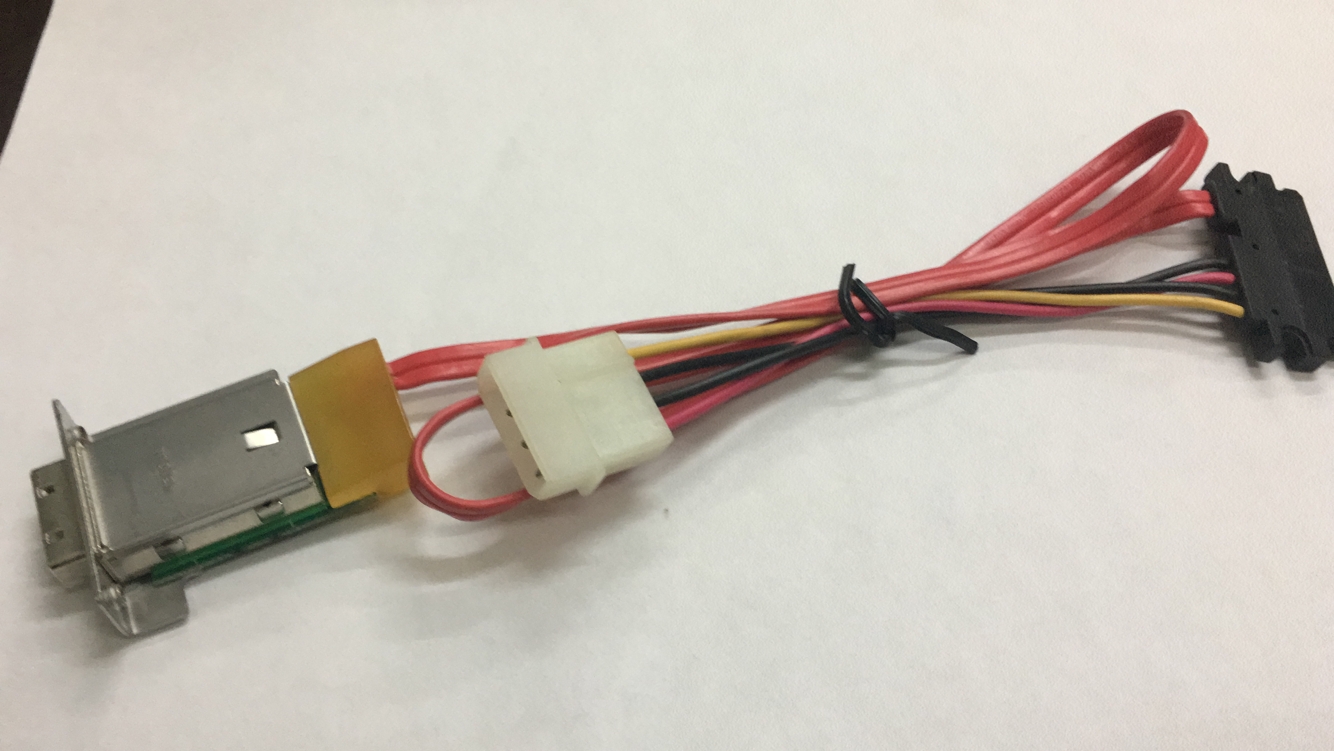 Out of the SAS Line SFF8088-SFF8482 to the outside 50CM