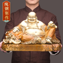 Big belly Miller Buddha piece large cloth bag monk laughs Buddha home temple home Buddha serving Wangrich Buddha