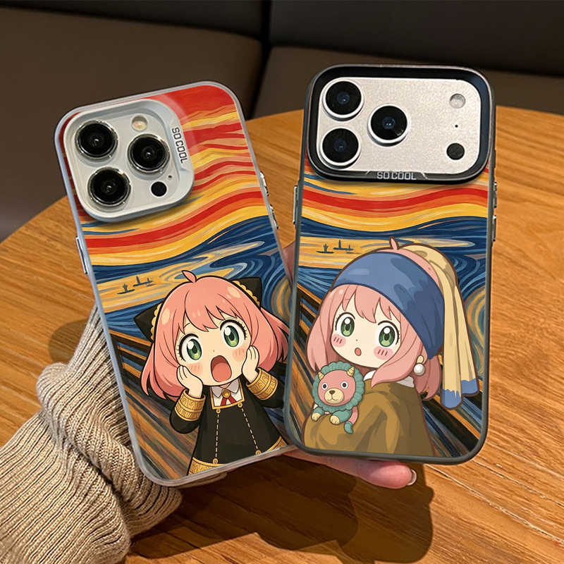 Oil Painting Aniya Phone Case Suitable for Apple 18 Pro Max Spy X Family iPhone 16 Huawei Pura90 Cute Peripherals Mate80 Xiaomi 17 Redmi Iqoo15 Honor Oneplus 13 Oil Painting Aniya Phone Case Suitable for Apple 18 Pro Max Spy X Family iPhone 16 Huawei Pura90 Cute Peripherals Mate80 Xiaomi 17 Redmi Iqoo15 Honor Oneplus 13