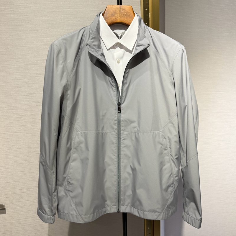 Deicae Jacket 24 New Model Genuine Product from the Store, Spring and Autumn Men's Business Stand Collar Coat 614111504