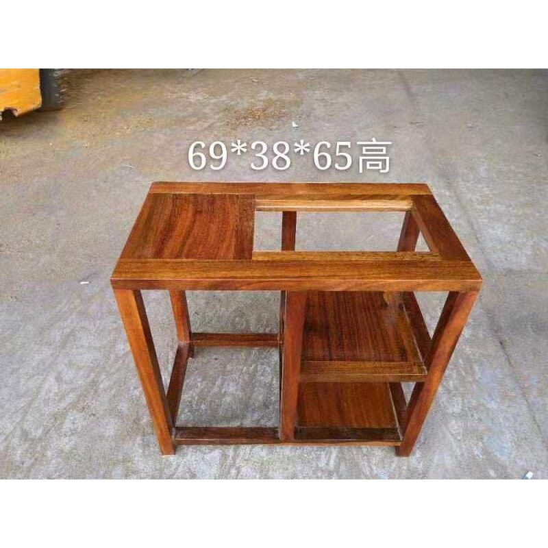African Okan rosewood tea cabinet solid wood dining side cabinet with a few induction cooker kettle racks for tea and water table