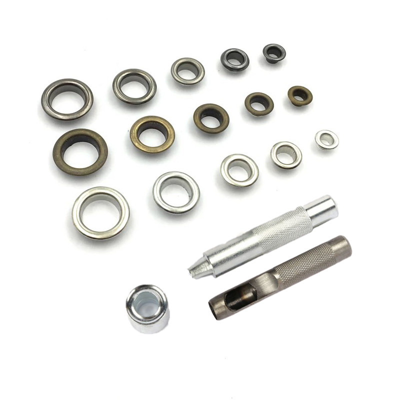 Shoe Hole Eyelet Eyelet Buckle Pure Copper Metal Hollow Cloth Shoes Shoelace Hole Canvas Shoes Accessories Breathable Hole Bags Backpack