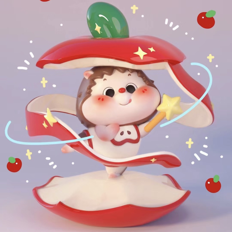 Cute and Trendy First-Generation Figurines Featuring Piles of Bananas, Bath Towels, and Apple Bath Bombs Cute and Trendy First-Generation Figurines Featuring Piles of Bananas, Bath Towels, and Apple Bath Bombs