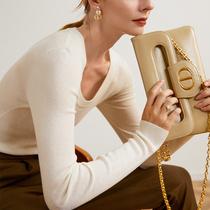 Ozhi country Daily base good wear model 2021 autumn CHUN color 5 color round neck sweater JI slim fit