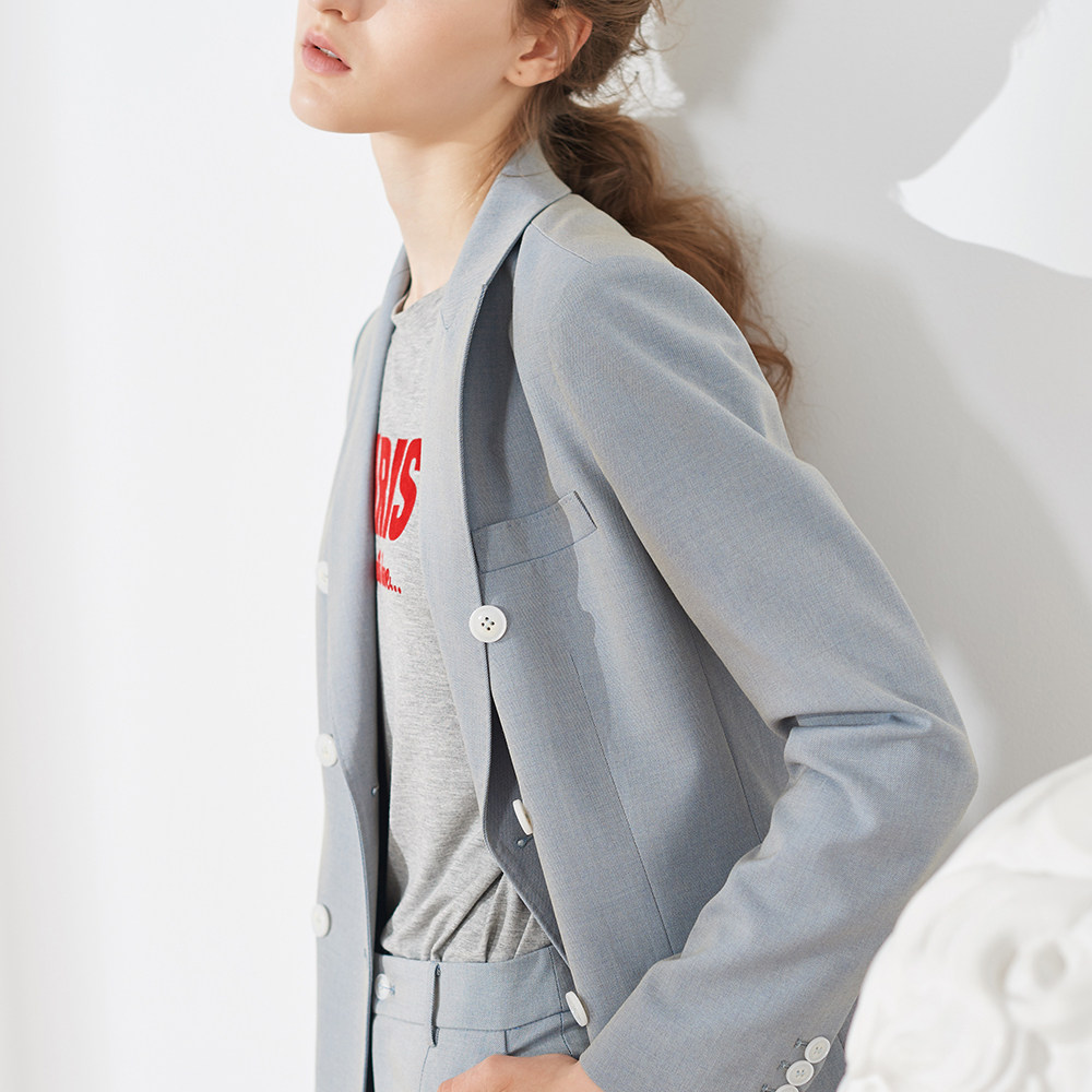 Oz country (OZ homemade) suit jacket suit women's 2022 early autumn new suit casual professional two-piece suit