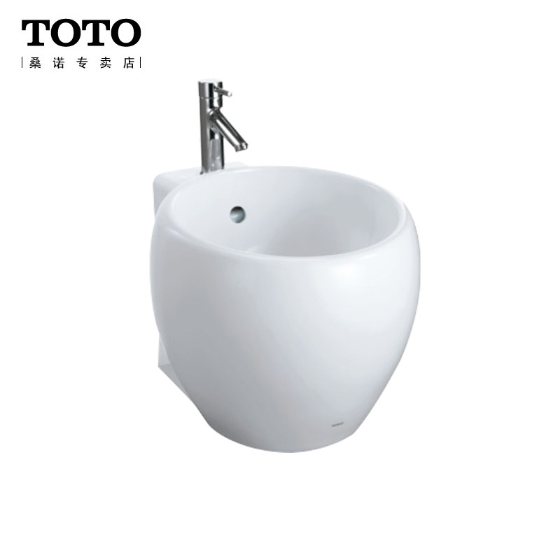 TOTO table basin table smart cleansing round wash basin LW368B table ceramic bathroom wash basin