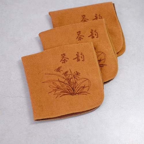 Чайное полотенце чайная ткань абсорбция сгущенное волокно Anechetph Tea Set Tea Pad Бесплатная ручная полотенец