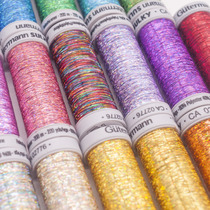 Face-style embroidery dazzling line Germany Guttmann Gutermann silk sliding laser metal wire 200m volumes 19 colors